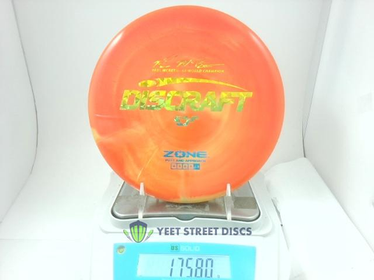 Paul McBeth 6X WC ESP Zone - Discraft 175.8g