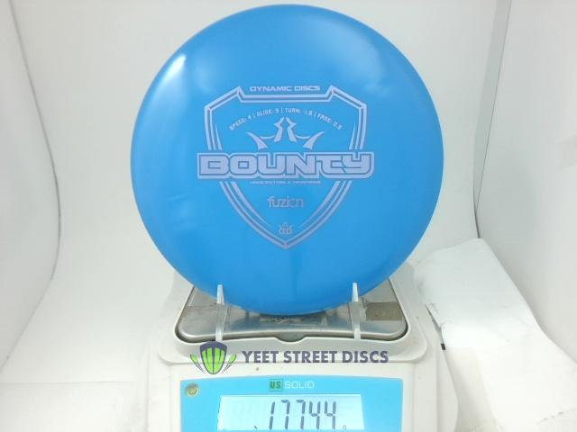 Fuzion Bounty - Dynamic Discs 177.44g