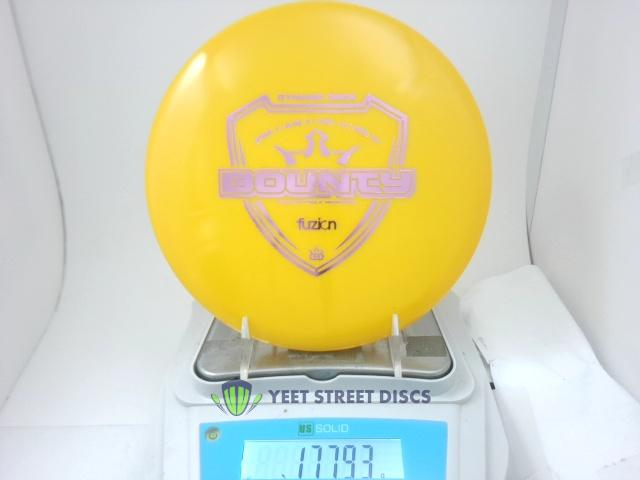 Fuzion Bounty - Dynamic Discs 177.93g