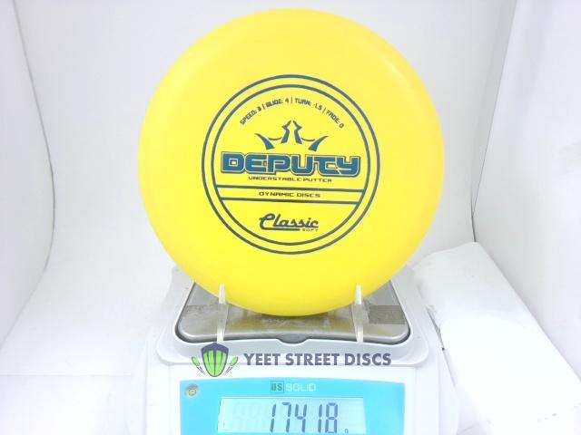 Classic Soft Deputy - Dynamic Discs 174.18g