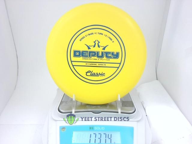 Classic Soft Deputy - Dynamic Discs 173.74g