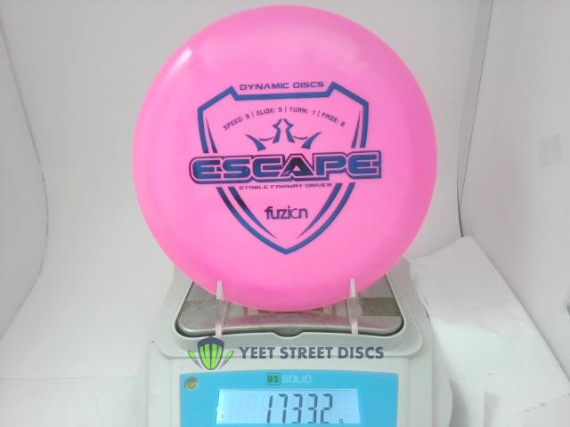 Fuzion Escape - Dynamic Discs 173.32g