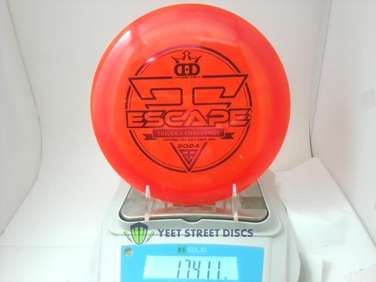 2024 Trilogy Challenge Lucid-Ice Glimmer Escape - Dynamic Discs 174.11g