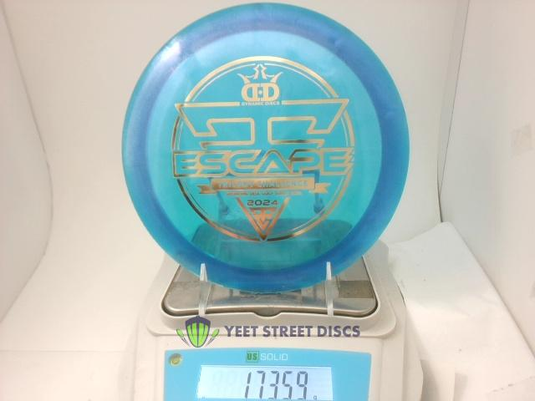 2024 Trilogy Challenge Lucid-Ice Glimmer Escape - Dynamic Discs 173.59g