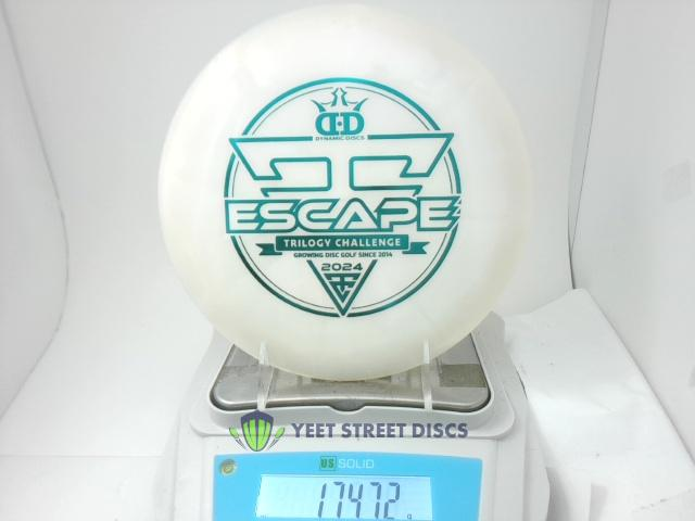 2024 Trilogy Challenge Lucid-Ice Glimmer Escape - Dynamic Discs 174.72g