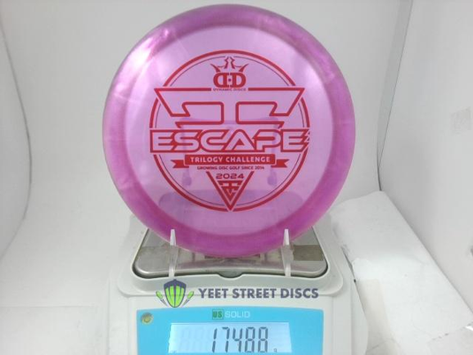 USED No Ink (9/10) 2024 Trilogy Challenge Lucid-Ice Glimmer Escape - Dynamic Discs 174.88g