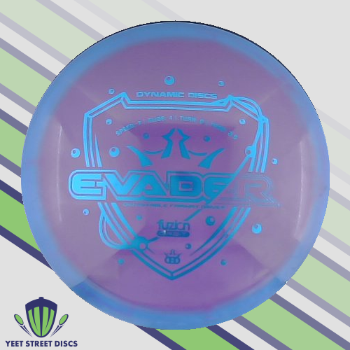 USED No Ink (7/10) Fuzion Orbit Evader - Dynamic Discs 173.71g