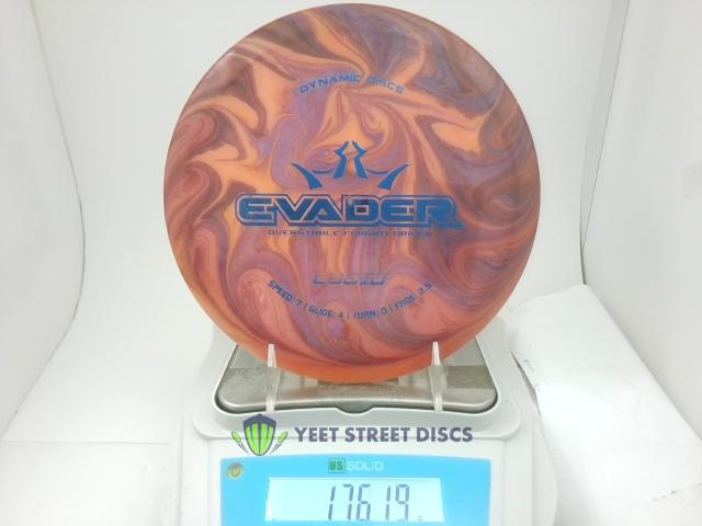 USED Ink Inside Rim (8/10) Lucid Evader - Dynamic Discs 176.19g