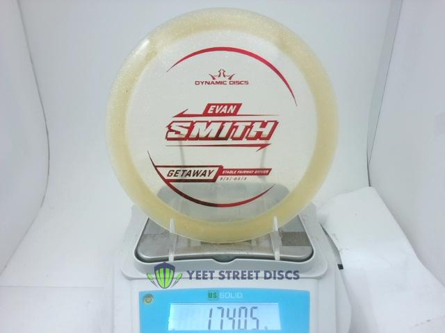 Evan Smith Lucid Gold Metal Flake Getaway - Dynamic Discs 174.05g