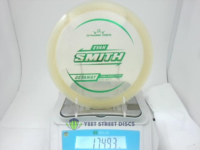 2025 Evan Smith Lucid Gold Metal Flake Getaway - Dynamic Discs 174.93g