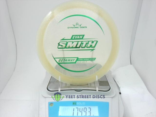 2025 Evan Smith Lucid Gold Metal Flake Getaway - Dynamic Discs 174.93g