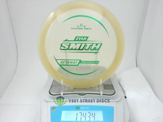 2025 Evan Smith Lucid Gold Metal Flake Getaway - Dynamic Discs 174.34g