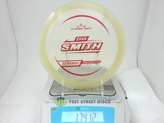 2025 Evan Smith Lucid Gold Metal Flake Getaway - Dynamic Discs 174.12g