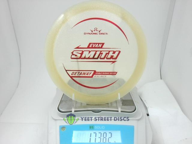 2025 Evan Smith Lucid Gold Metal Flake Getaway - Dynamic Discs 173.82g