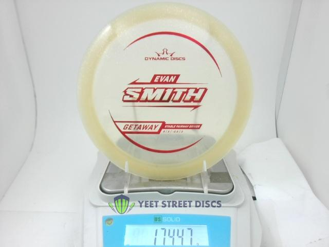 2025 Evan Smith Lucid Gold Metal Flake Getaway - Dynamic Discs 174.48g
