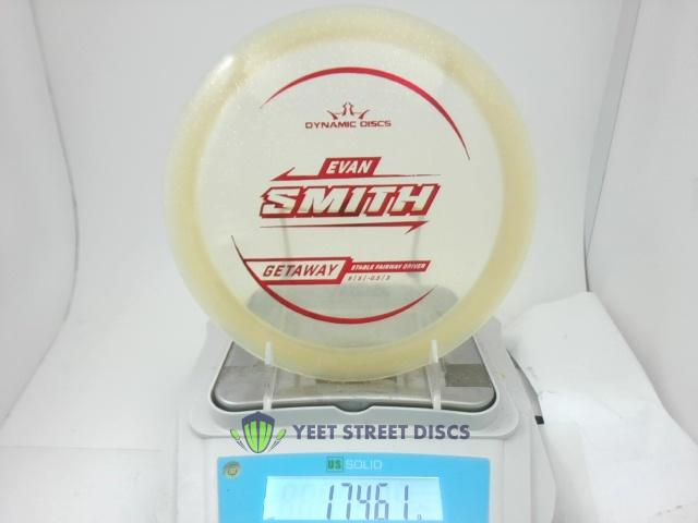 2025 Evan Smith Lucid Gold Metal Flake Getaway - Dynamic Discs 174.61g