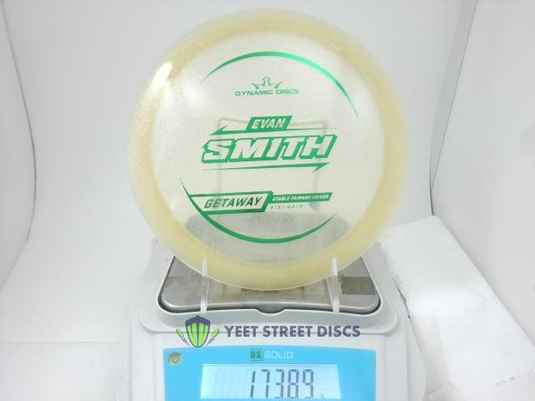 Evan Smith Lucid Gold Metal Flake Getaway - Dynamic Discs 173.89g