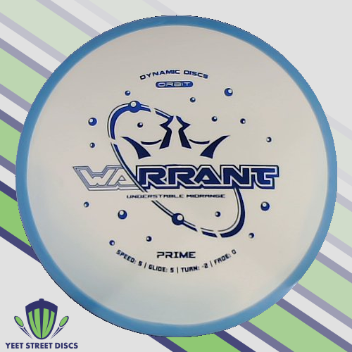 Prime Orbit Warrant - Dynamic Discs 178.39g
