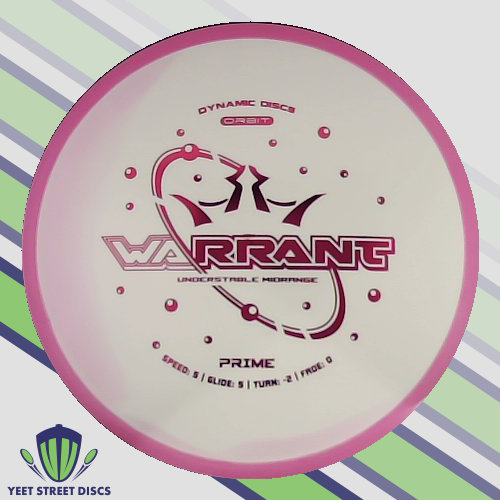 Prime Orbit Warrant - Dynamic Discs 178.93g