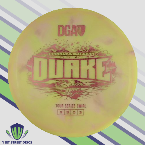 USED Ink on Back Plate (9.5/10) 2026 Sullivan Tipton Tour Series Swirl Quake - DGA 175.83g