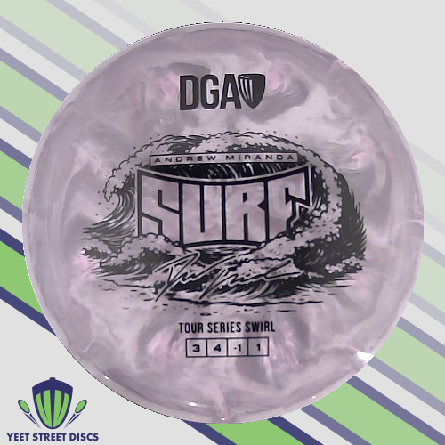 2026 Andrew Miranda Tour Series Swirl Surf - DGA 173.67g