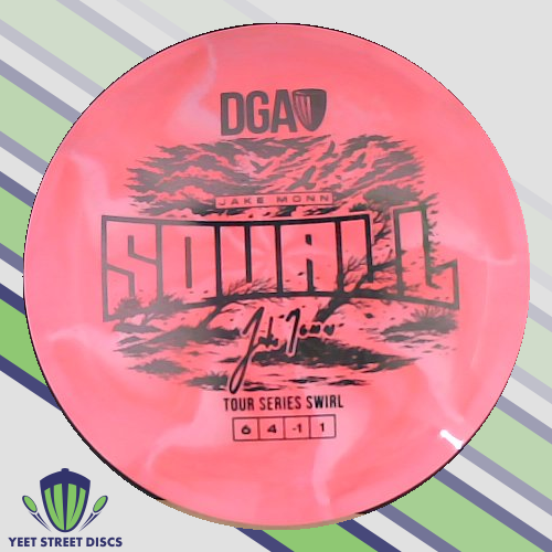 2026 Jake Monn Tour Series Swirl Squall - DGA 179.71g