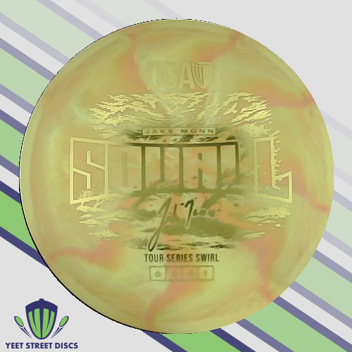 Load image into Gallery viewer, USED Ink on Back Plate (8.5/10) 2026 Jake Monn Tour Series Swirl Squall - DGA 176.28g
