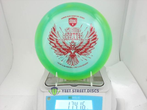 2024 Gannon Buhr C-Line Color Glow Horizon Cloud Breaker - Discmania 174.16g