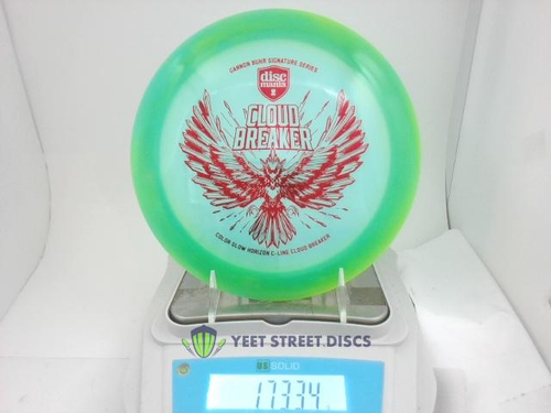 2024 Gannon Buhr C-Line Color Glow Horizon Cloud Breaker - Discmania 173.34g