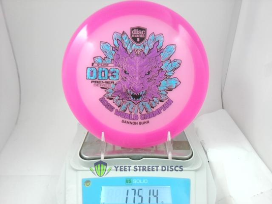 2025 World Champion Gannon Buhr Premier Series Q-Line DD3 - Discmania 175.14g