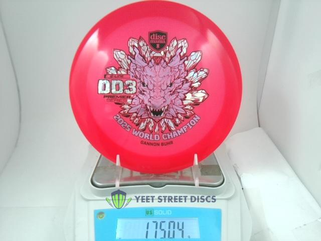 2025 World Champion Gannon Buhr Premier Series Q-Line DD3 - Discmania 175.04g