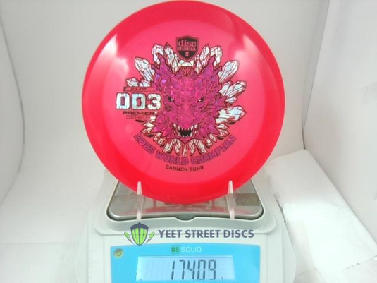 2025 World Champion Gannon Buhr Premier Series Q-Line DD3 - Discmania 174.09g