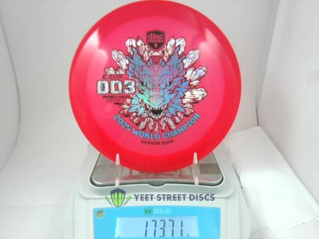 2025 World Champion Gannon Buhr Premier Series Q-Line DD3 - Discmania 173.71g