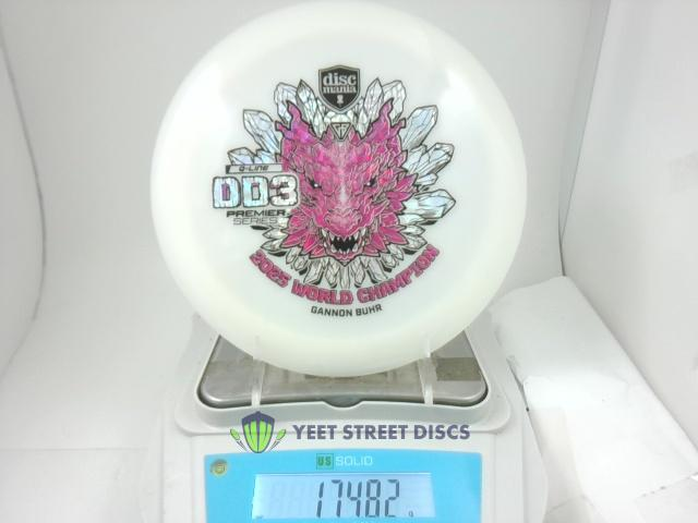 2025 World Champion Gannon Buhr Premier Series Q-Line DD3 - Discmania 174.82g