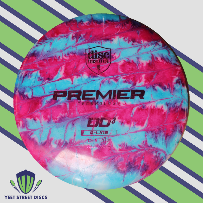 Load image into Gallery viewer, Must Bird Dyes Q-Line Premier DD3 - Discmania 171.83g
