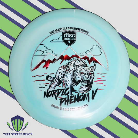 Niklas Anttila Nordic Phenom V Swirl Q-Line Premier DD3 - Discmania 175.70g