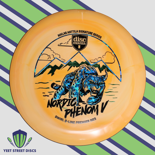 Niklas Anttila Nordic Phenom V Swirl Q-Line Premier DD3 - Discmania 175.00g