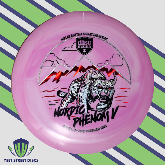 Niklas Anttila Nordic Phenom V Swirl Q-Line Premier DD3 - Discmania 175.15g