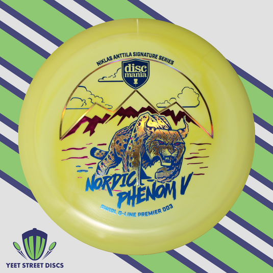 Niklas Anttila Nordic Phenom V Swirl Q-Line Premier DD3 - Discmania 174.35g