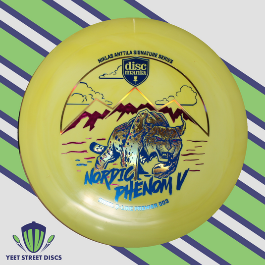 Niklas Anttila Nordic Phenom V Swirl Q-Line Premier DD3 - Discmania 175.04g