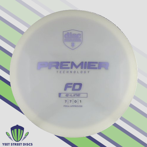 USED Ink Inside Rim (8.5/10) Premier Technology Q-Line FD - Discmania 176.23g