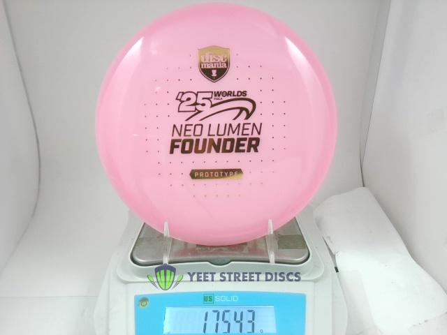 2025 Worlds Prototype Neo Lumen Founder - Discmania 175.43g