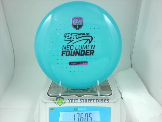 2025 Worlds Prototype Neo Lumen Founder - Discmania 176.05g