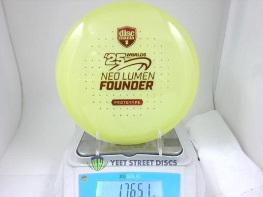 2025 Worlds Prototype Neo Lumen Founder - Discmania 176.51g