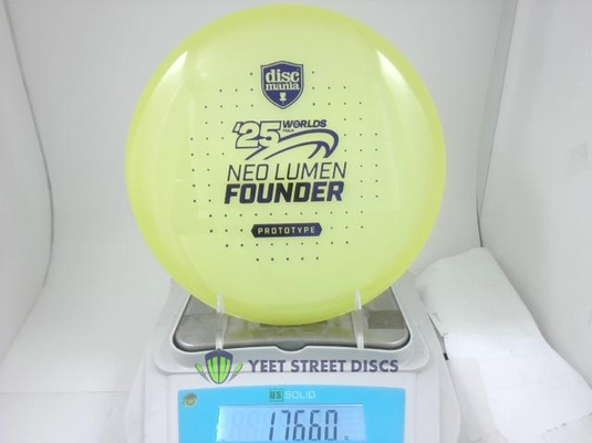 2025 Worlds Prototype Neo Lumen Founder - Discmania 176.6g