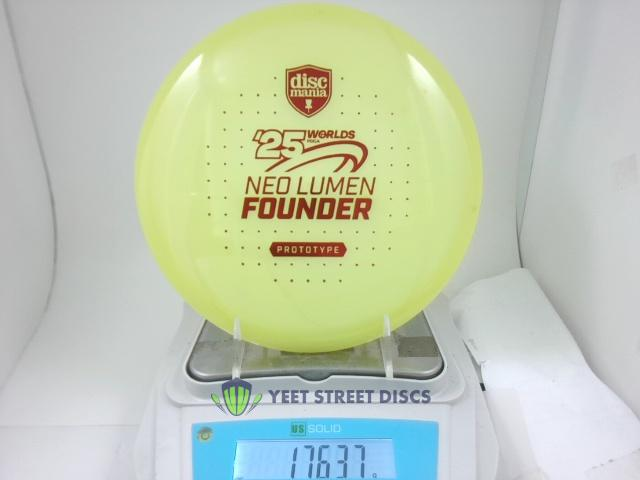 2025 Worlds Prototype Neo Lumen Founder - Discmania 176.37g