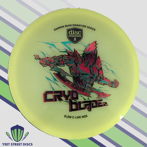 Load image into Gallery viewer, Gannon Buhr Cryo Blade 2 C-Line Glow MD5 - Discmania 177.45g

