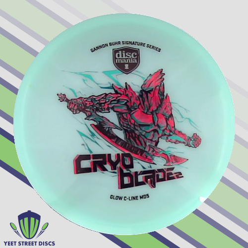 Load image into Gallery viewer, Gannon Buhr Cryo Blade 2 C-Line Glow MD5 - Discmania 175.53g

