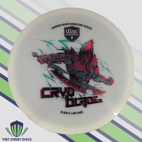 Gannon Buhr Cryo Blade 2 C-Line Glow MD5 - Discmania 177.95g
