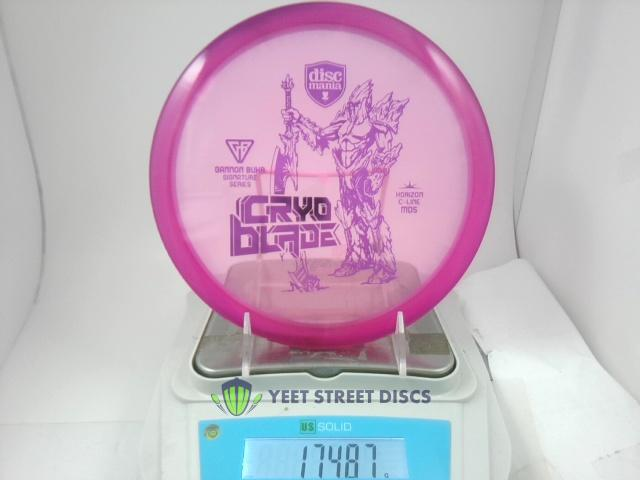 Gannon Buhr Cryo Blade Horizon C-Line MD5 - Discmania 174.87g